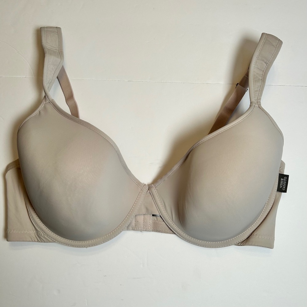 Vince Camuto Women's Beige Full Coverage‎ Underwire Bra Size 42D
